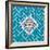 ¡Viva Mexico! Square Collection - Turquoise Mosaics-Philippe Hugonnard-Framed Photographic Print