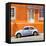 ¡Viva Mexico! Square Collection - VW Beetle Car and Orange Wall-Philippe Hugonnard-Framed Premier Image Canvas