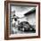 ¡Viva Mexico! Square Collection - VW Beetle Car in San Cristobal de Las Casas B&W-Philippe Hugonnard-Framed Photographic Print