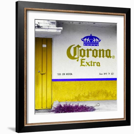 ¡Viva Mexico! Square Collection - Yellow Extra-Philippe Hugonnard-Framed Photographic Print