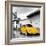 ¡Viva Mexico! Square Collection - Yellow VW Beetle Car in San Cristobal de Las Casas-Philippe Hugonnard-Framed Photographic Print