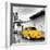 ¡Viva Mexico! Square Collection - Yellow VW Beetle Car in San Cristobal de Las Casas-Philippe Hugonnard-Framed Photographic Print