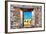 ¡Viva Mexico! Window View - Courtyard of a Church in Puebla-Philippe Hugonnard-Framed Photographic Print