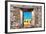 ¡Viva Mexico! Window View - Courtyard of a Church in Puebla-Philippe Hugonnard-Framed Photographic Print