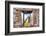 ¡Viva Mexico! Window View - El Castillo Pyramid of the Chichen Itza-Philippe Hugonnard-Framed Photographic Print