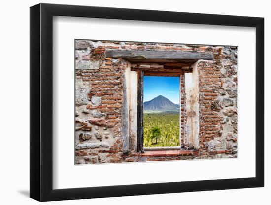 ¡Viva Mexico! Window View - Mexican Desert-Philippe Hugonnard-Framed Photographic Print