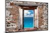 ¡Viva Mexico! Window View - Ocean View-Philippe Hugonnard-Mounted Photographic Print