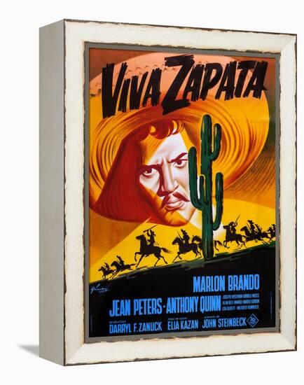 Viva Zapata!-null-Framed Stretched Canvas