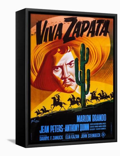 Viva Zapata!-null-Framed Stretched Canvas