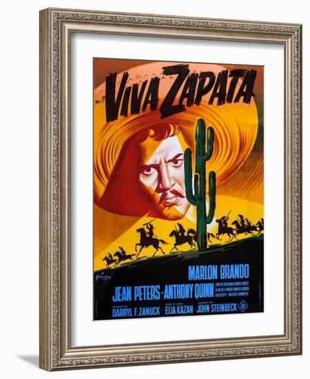 Viva Zapata!-null-Framed Art Print