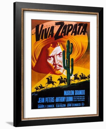 Viva Zapata!-null-Framed Art Print