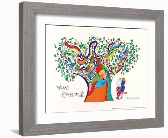 Vive L'amour, 1970-Niki De Saint Phalle-Framed Art Print