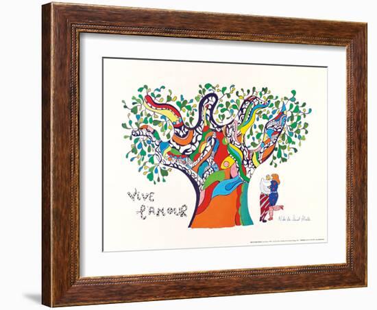 Vive L'amour, 1970-Niki De Saint Phalle-Framed Art Print