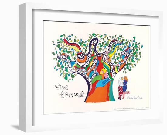 Vive L'amour, 1970-Niki De Saint Phalle-Framed Art Print