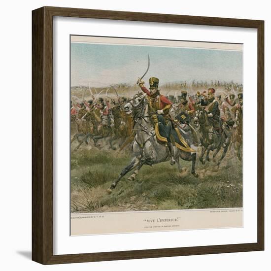 Vive L'Empereur!-Jean-Baptiste Edouard Detaille-Framed Giclee Print