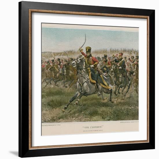 Vive L'Empereur!-Jean-Baptiste Edouard Detaille-Framed Giclee Print