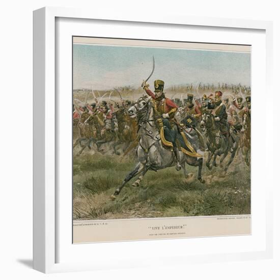 Vive L'Empereur!-Jean-Baptiste Edouard Detaille-Framed Giclee Print