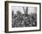 Vive la France: French troops on board a transport going to the Dardanelles', 1915-Unknown-Framed Photographic Print