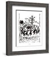 Vive la Paix-Pablo Picasso-Framed Art Print