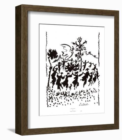 Vive la Paix-Pablo Picasso-Framed Art Print