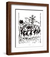 Vive la Paix-Pablo Picasso-Framed Art Print
