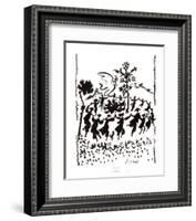 Vive la Paix-Pablo Picasso-Framed Art Print