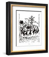 Vive la Paix-Pablo Picasso-Framed Art Print