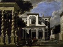 Imaginary Villa, 1641-Viviano Codazzi-Framed Premier Image Canvas