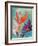 Vivid Birds of Paradise I-Jennifer Paxton Parker-Framed Art Print