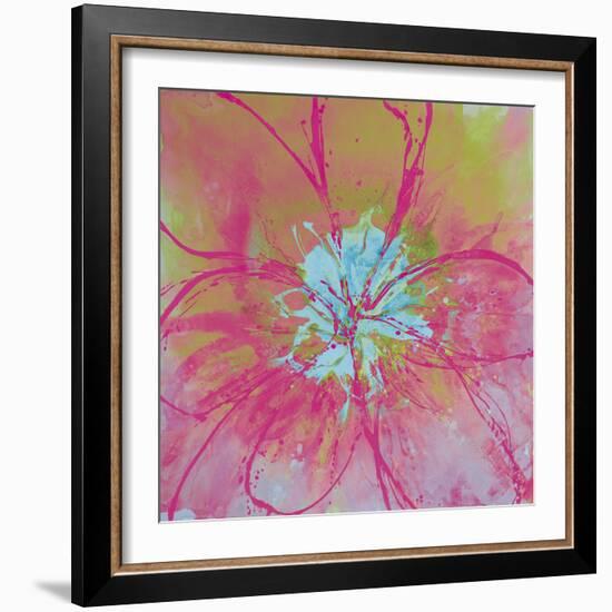 Vivid Bouquet I-Caroline Ashwood-Framed Giclee Print