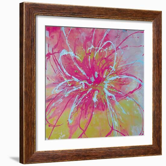 Vivid Bouquet II-Caroline Ashwood-Framed Giclee Print