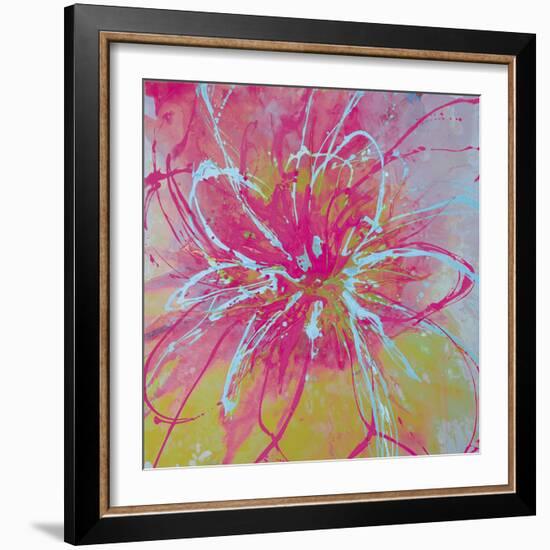 Vivid Bouquet II-Caroline Ashwood-Framed Giclee Print