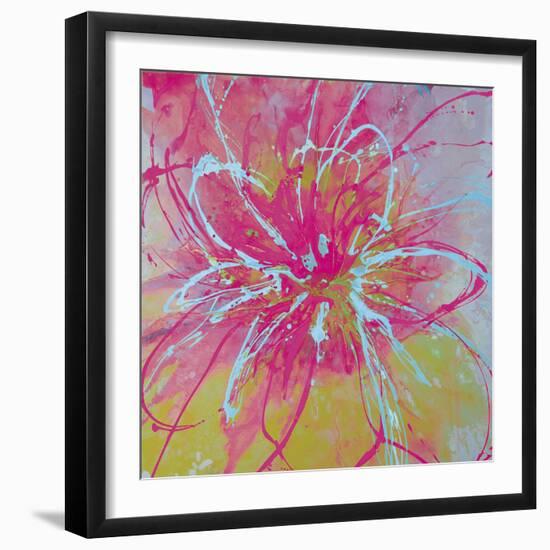 Vivid Bouquet II-Caroline Ashwood-Framed Giclee Print