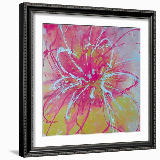 Vivid Bouquet II-Caroline Ashwood-Framed Giclee Print