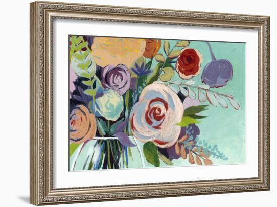 Vivid Convergence I-Grace Popp-Framed Art Print