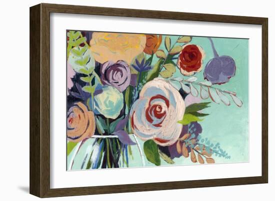 Vivid Convergence I-Grace Popp-Framed Art Print