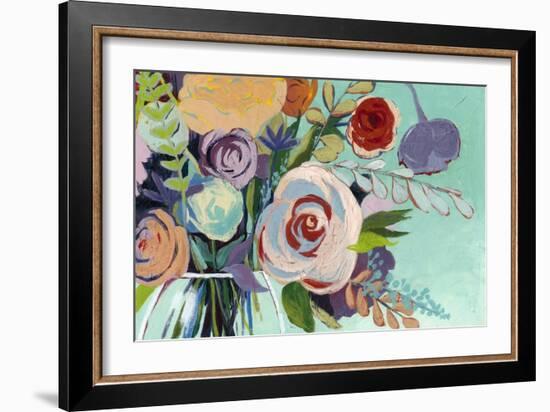 Vivid Convergence I-Grace Popp-Framed Art Print