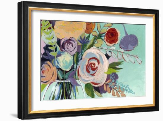 Vivid Convergence I-Grace Popp-Framed Art Print