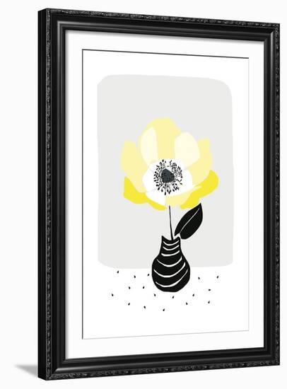 Vivid Floral I-Myriam Tebbakha-Framed Giclee Print