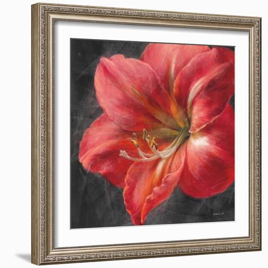 Vivid Floral III Crop-Danhui Nai-Framed Art Print