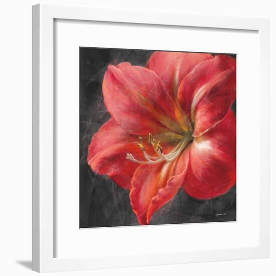 Vivid Floral III Crop-Danhui Nai-Framed Art Print