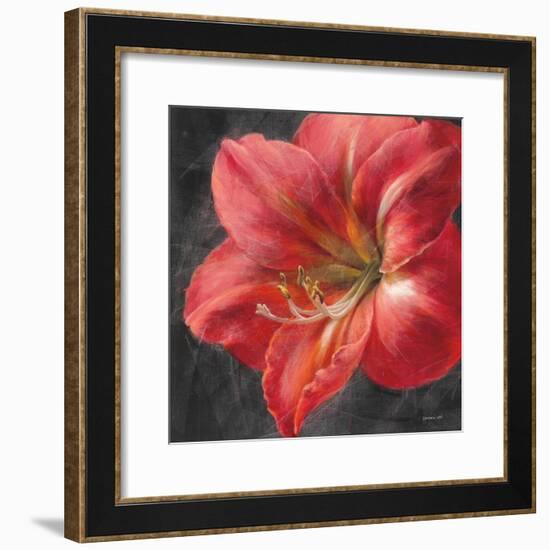 Vivid Floral III Crop-Danhui Nai-Framed Art Print
