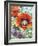 Vivid Poppies II-Carolee Vitaletti-Framed Art Print