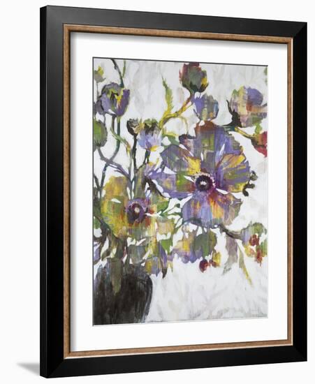 Vivid Poppies-Liz Jardine-Framed Art Print