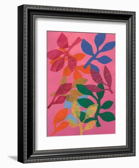 Vivid Stems III-Regina Moore-Framed Art Print