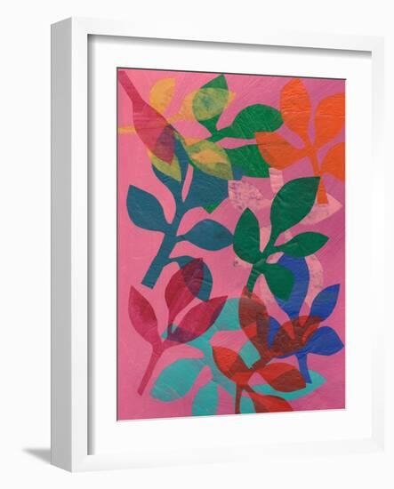 Vivid Stems IV-Regina Moore-Framed Premium Giclee Print