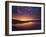 Vivid Sunrise over St Mary Lake in Glacier National Park, Montana, USA-Chuck Haney-Framed Photographic Print