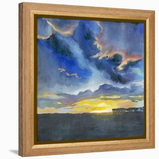 Vivid Sunset I-Grace Popp-Framed Stretched Canvas
