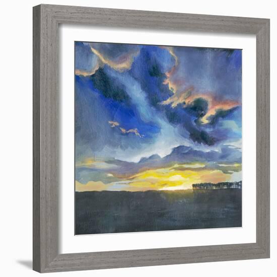 Vivid Sunset I-Grace Popp-Framed Art Print