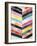 Vivid Watercolor Chevron II-Grace Popp-Framed Premium Giclee Print